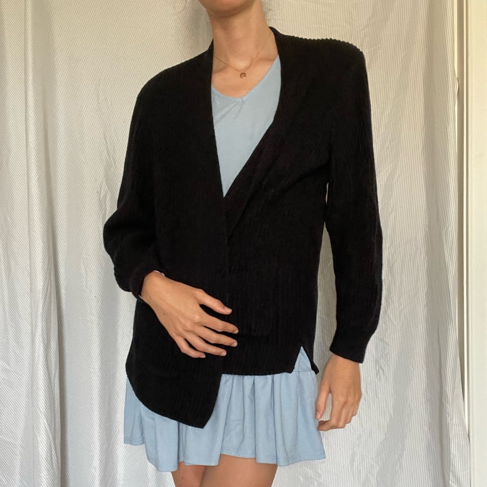 Madewell black cardigan